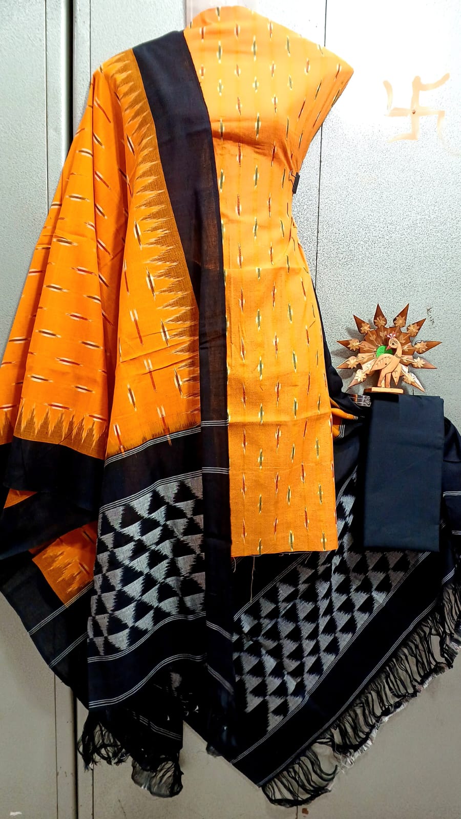 Ikkat Dress Material